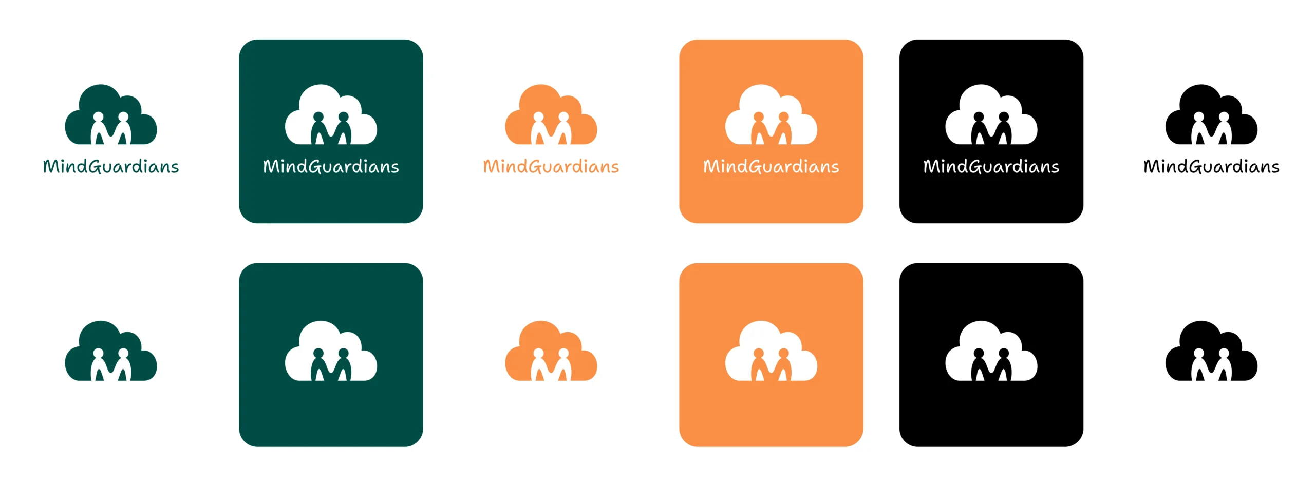 1ère version du logo du projet MindGuardians